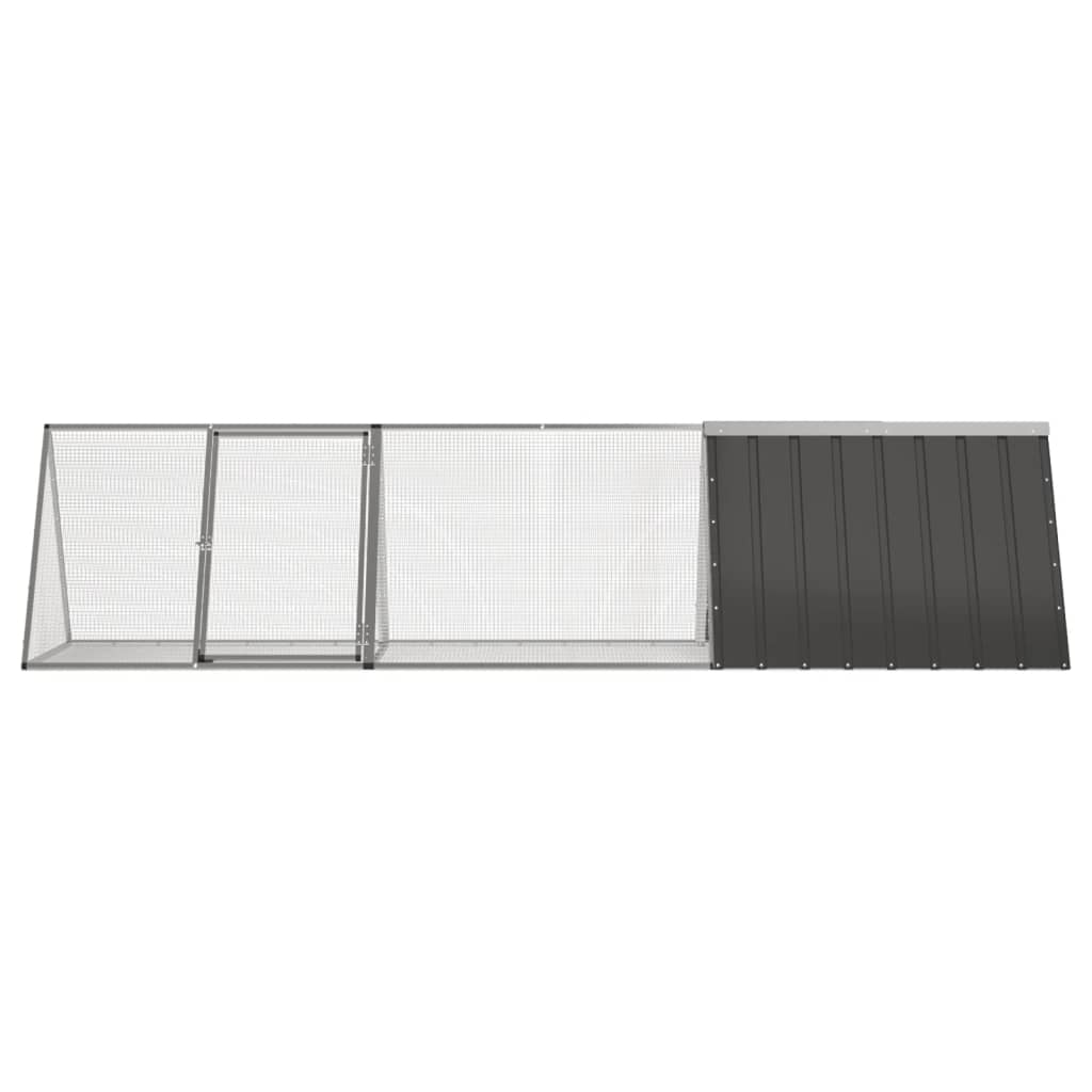 8720287064879_g_en_hd_2 vidaXL Rabbit Cage Anthracite 302.5x80.5x71 cm Galvanised Steel - Image 3