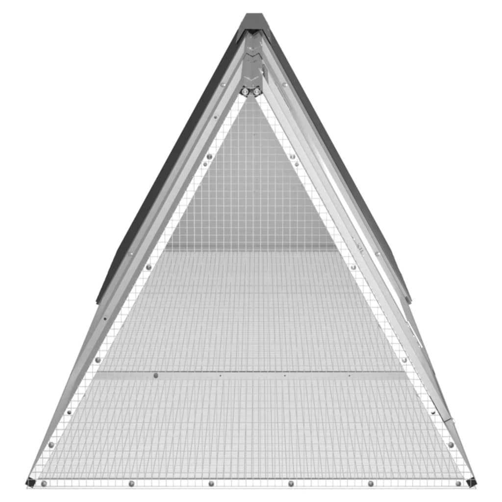 8720287064879_g_en_hd_3 vidaXL Rabbit Cage Anthracite 302.5x80.5x71 cm Galvanised Steel - Image 4