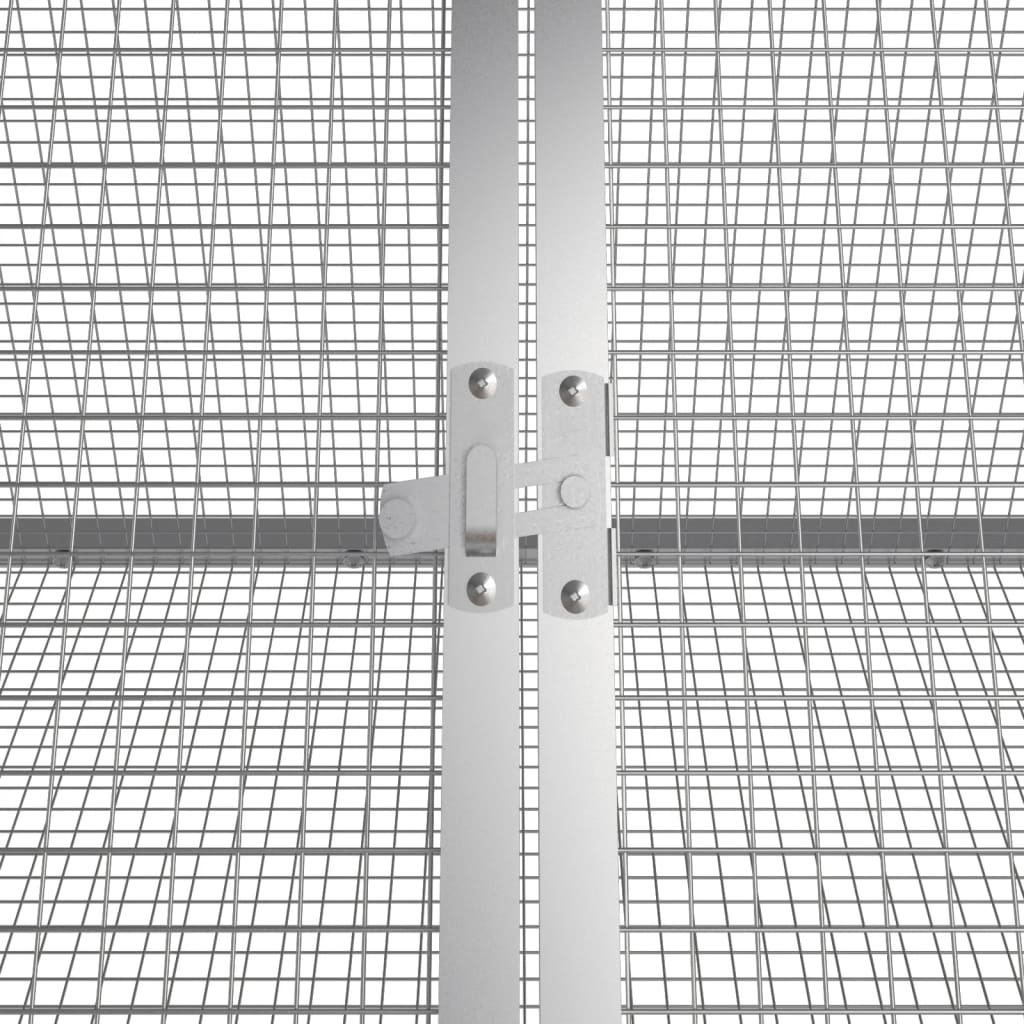8720287064886_g_en_hd_4 vidaXL Rabbit Cage Anthracite 403.5x80.5x71 cm Galvanised Steel - Image 5