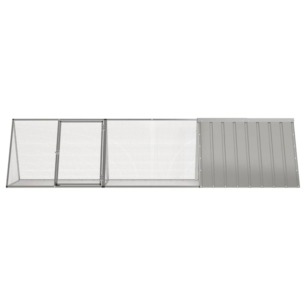 8720287064909_g_en_hd_2 vidaXL Rabbit Cage Grey 302.5x80.5x71 cm Galvanised Steel - Image 3
