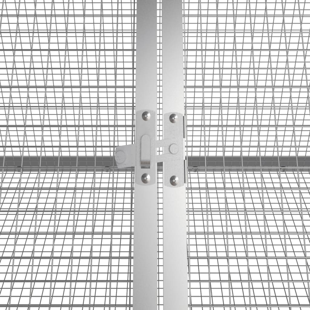8720287064909_g_en_hd_4 vidaXL Rabbit Cage Grey 302.5x80.5x71 cm Galvanised Steel - Image 5