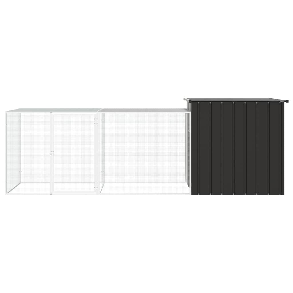 8720287064930_g_en_hd_2 vidaXL Chicken Cage Anthracite 300x91x100 cm Galvanised Steel - Image 3