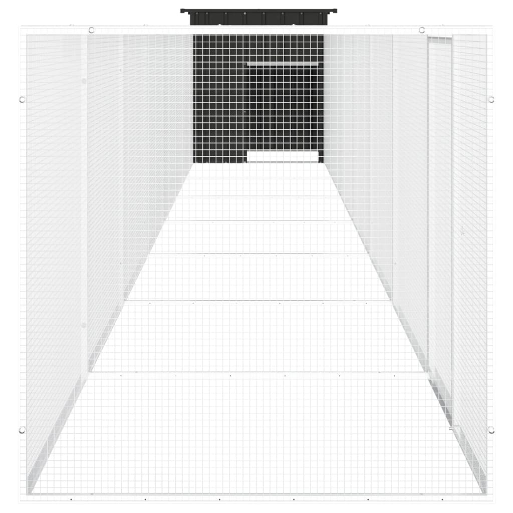 8720287064985_g_en_hd_3 vidaXL Chicken Cage Anthracite 800x91x100 cm Galvanised Steel - Image 4