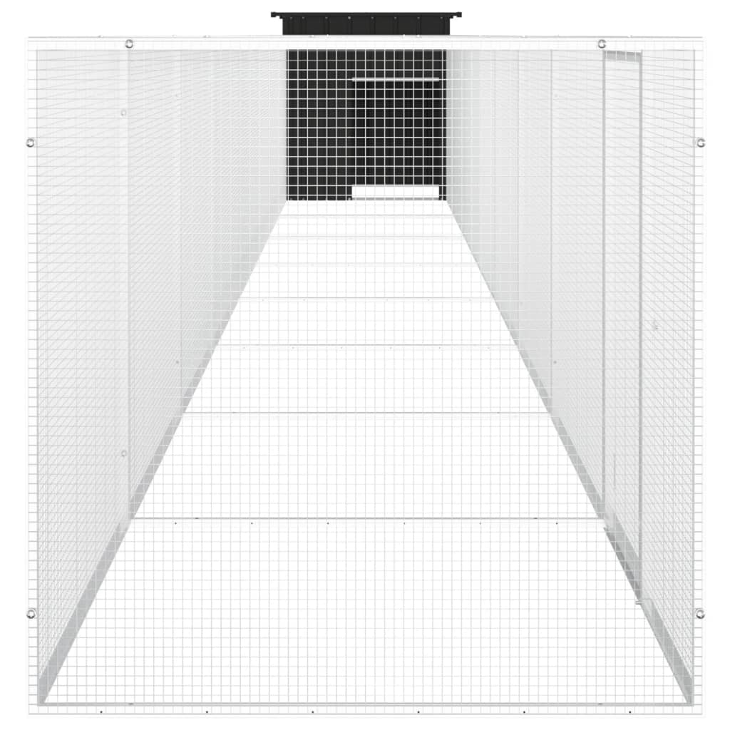 8720287064992_g_en_hd_3 vidaXL Chicken Cage Anthracite 900x91x100 cm Galvanised Steel - Image 4