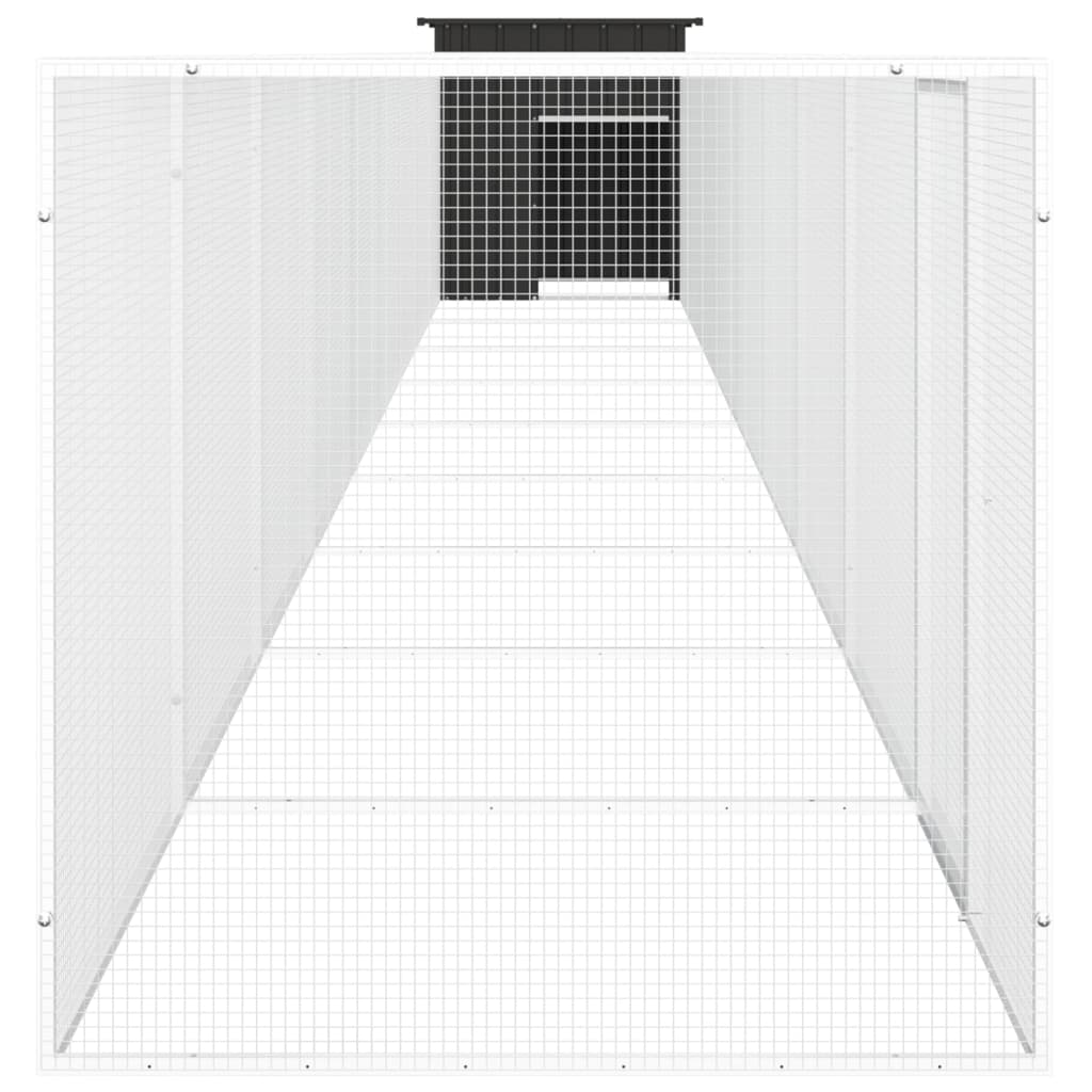 8720287065005_g_en_hd_3 vidaXL Chicken Cage Anthracite 1000x91x100 cm Galvanised Steel - Image 4