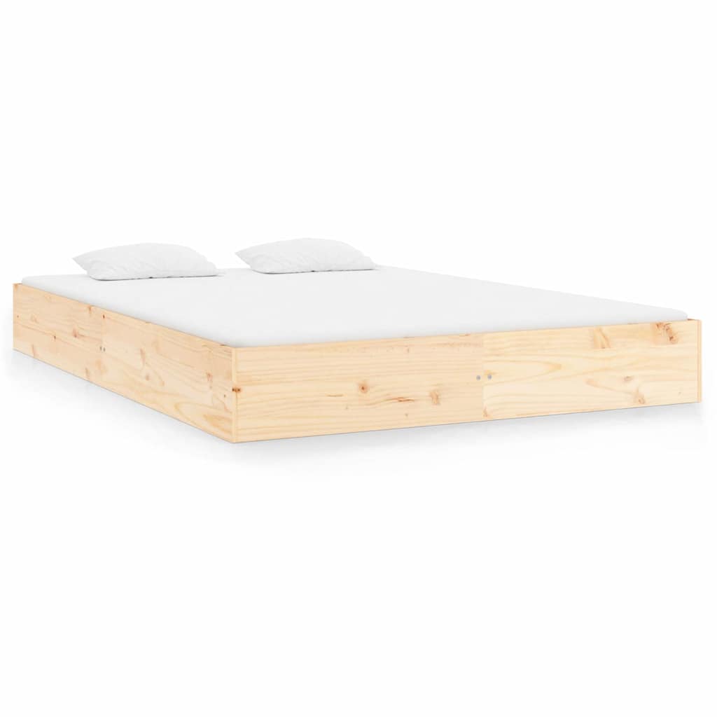 8720287067238_a_en_hd_1 vidaXL Bed Frame without Mattress Solid Wood 150x200 cm - Image 2