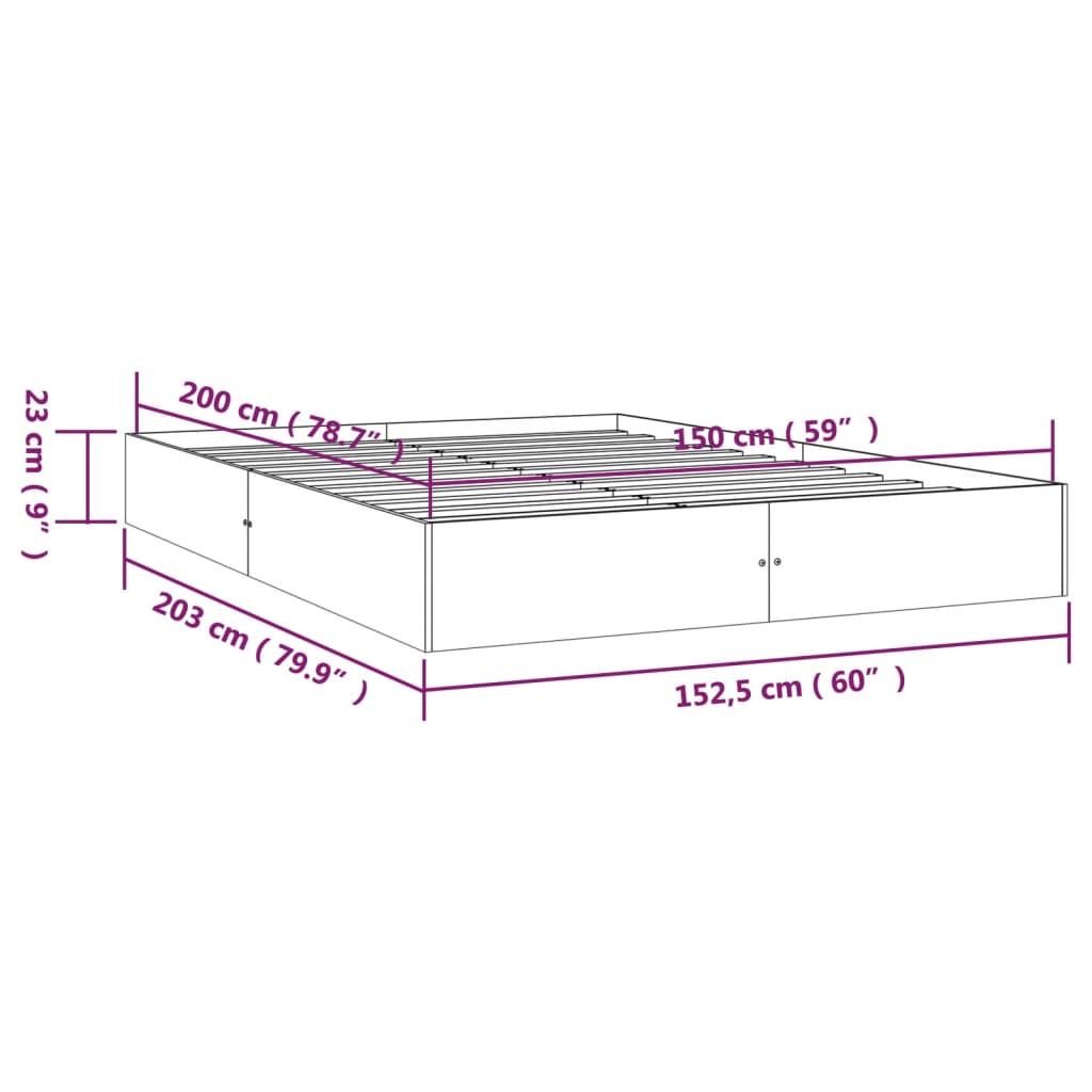 8720287067238_g_en_hd_7 vidaXL Bed Frame without Mattress Solid Wood 150x200 cm - Image 9