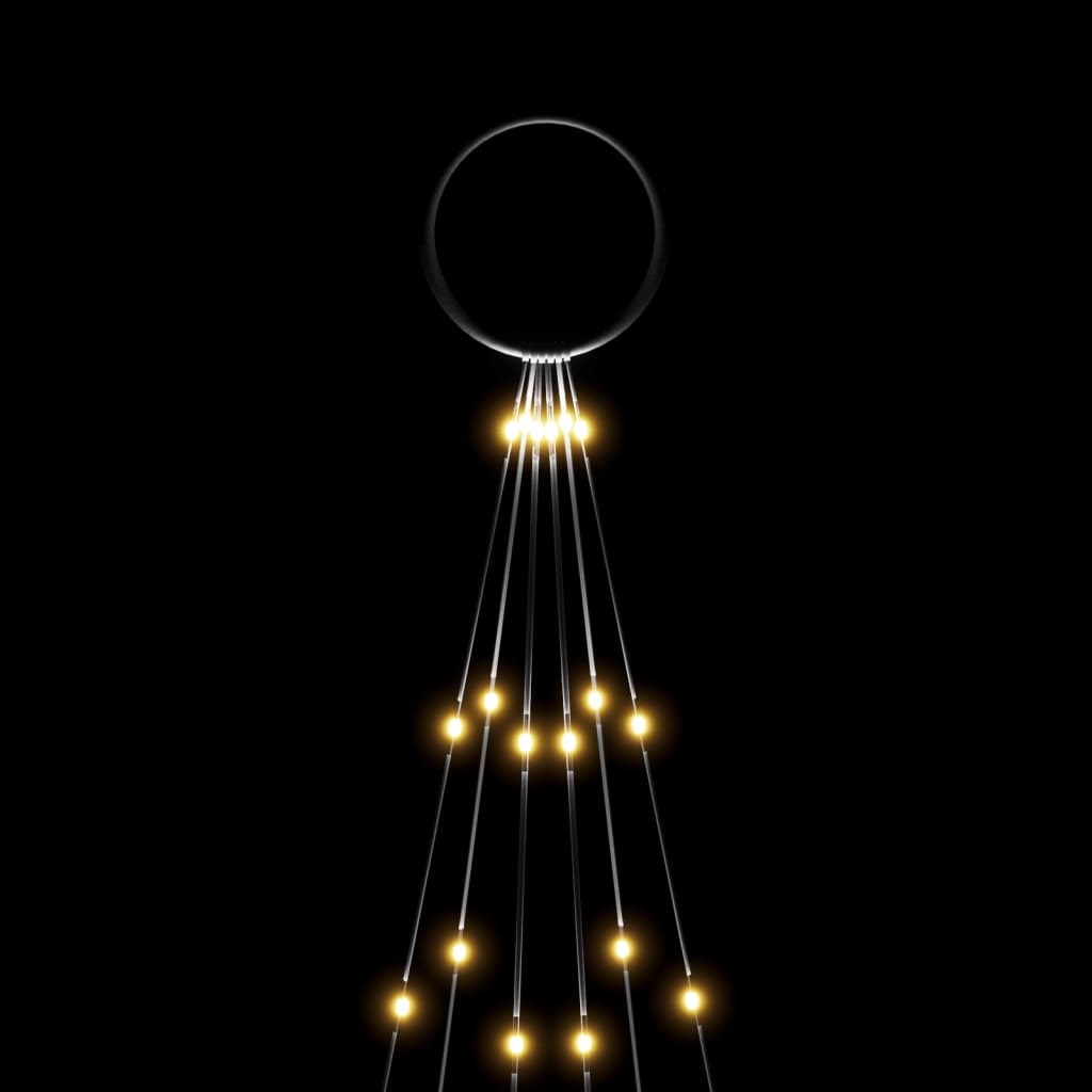 8720287069379_g_en_hd_3 vidaXL Christmas Tree on Flagpole Warm White 108 LEDs 180 cm - Image 5