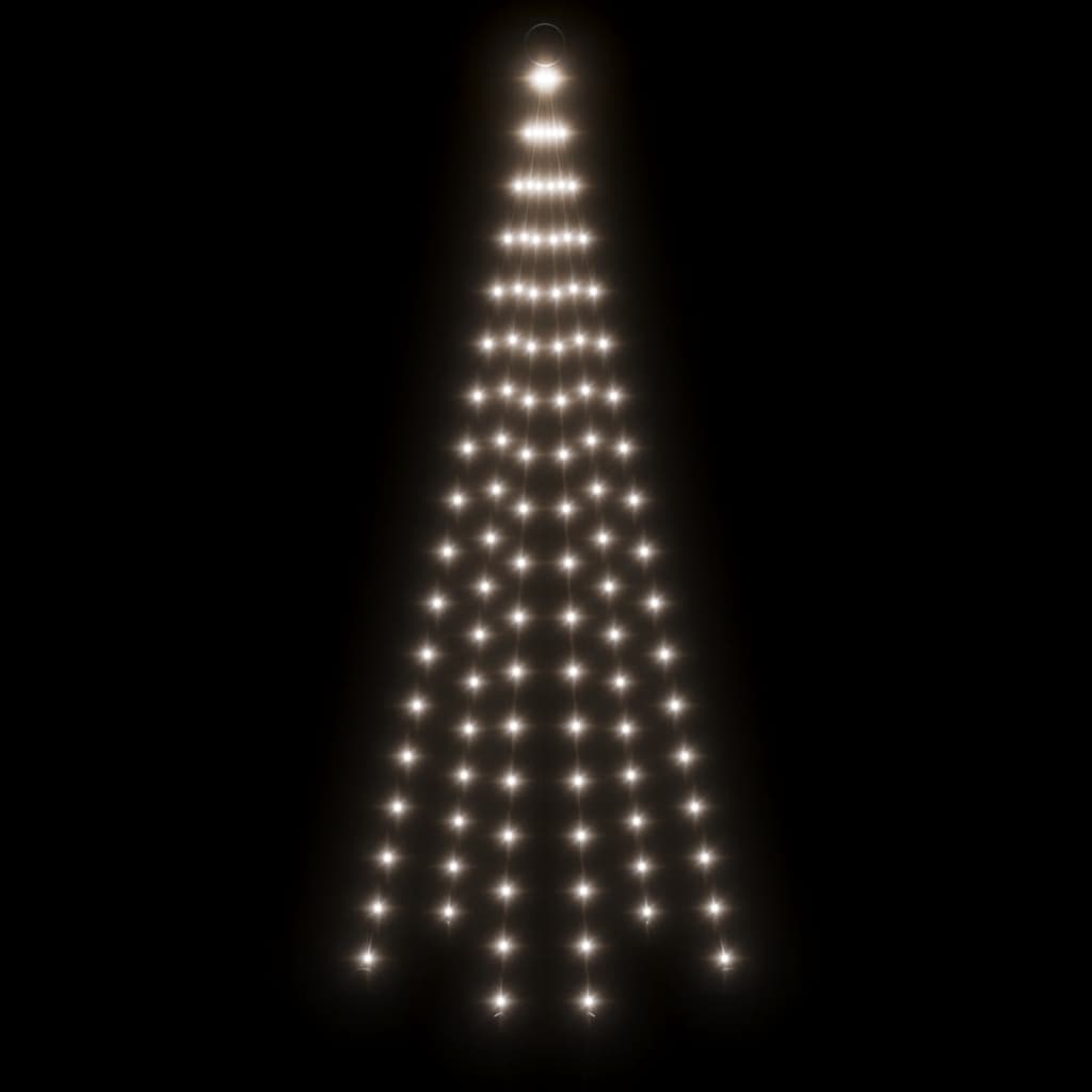 8720287069386_g_en_hd_2 vidaXL Christmas Tree on Flagpole Cold white 108 LEDs 180 cm - Image 4
