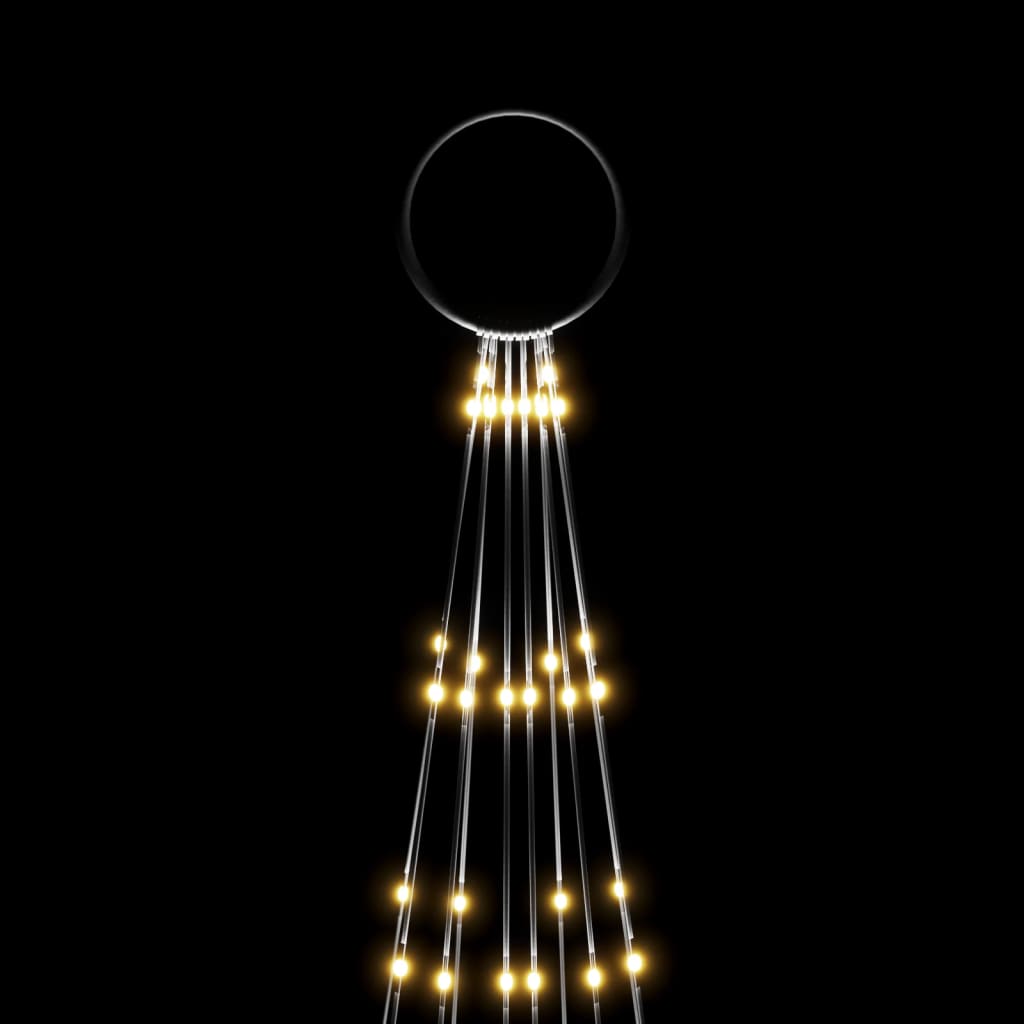 8720287069416_g_en_hd_3 vidaXL Christmas Tree on Flagpole Warm White 310 LEDs 300 cm - Image 5
