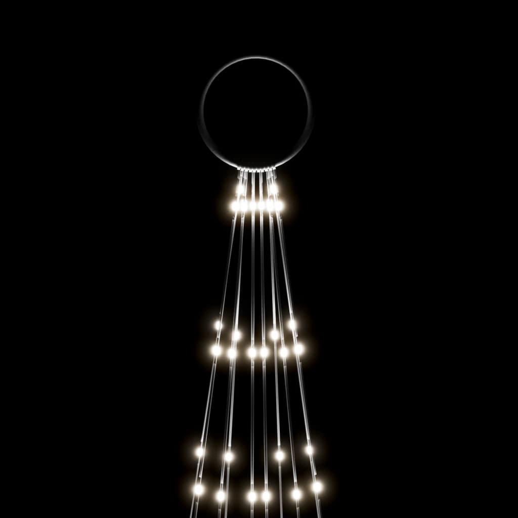 8720287069423_g_en_hd_3 vidaXL Christmas Tree on Flagpole Cold white 310 LEDs 300 cm - Image 5