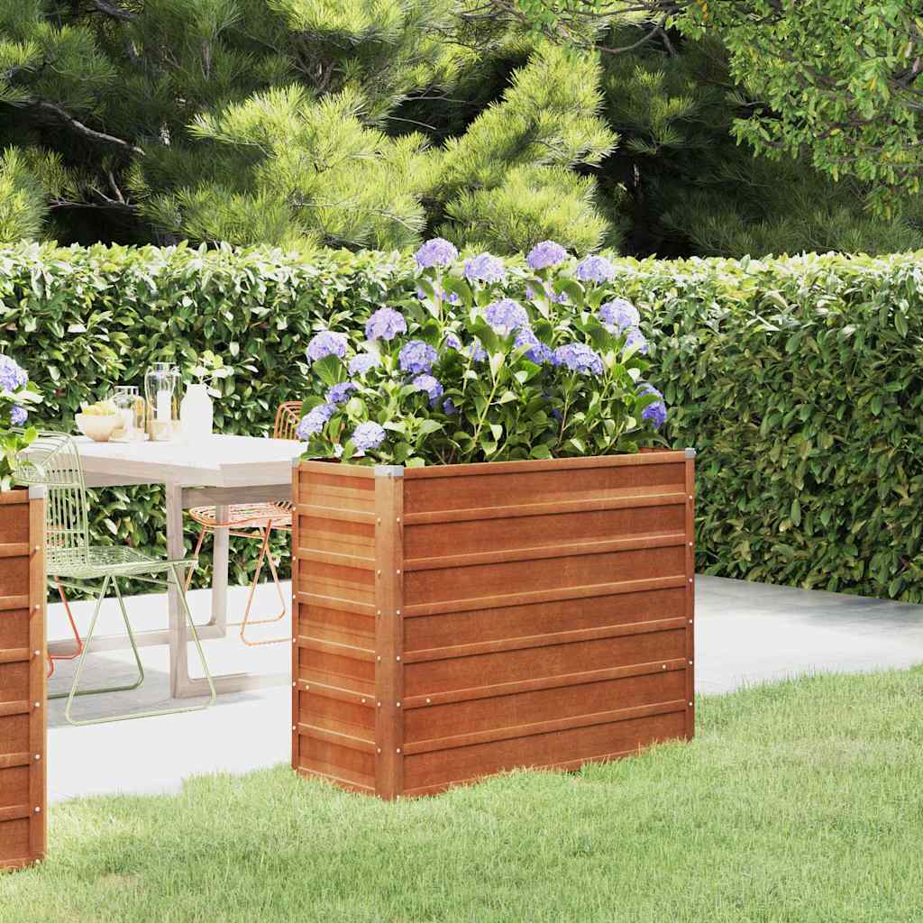 8720287069744_m_en_hd_1 vidaXL Garden Raised Bed Rusty 100x40x77 cm Corten Steel - Image 1