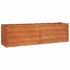 vidaXL Garden Raised Bed Rusty 160x40x45 cm Corten Steel - Image 2