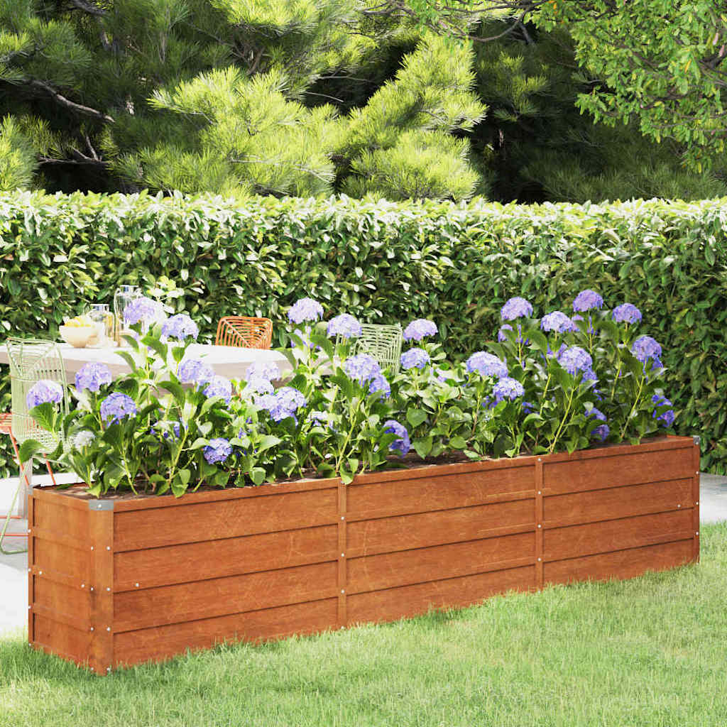8720287069775_m_en_hd_1 vidaXL Garden Raised Bed Rusty 240x40x45 cm Corten Steel - Image 1