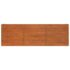vidaXL Garden Raised Bed Rusty 240x40x77 cm Corten Steel - Image 3