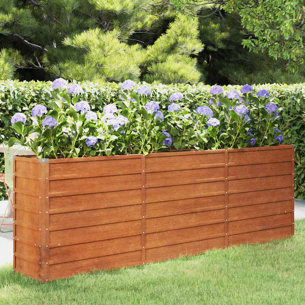 8720287069782_m_en_hd_1 vidaXL Garden Raised Bed Rusty 240x40x77 cm Corten Steel - Image 1