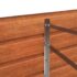 vidaXL Garden Raised Bed Rusty 320x40x45 cm Corten Steel - Image 7
