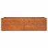 vidaXL Garden Raised Bed Rusty 160x80x45 cm Corten Steel - Image 4