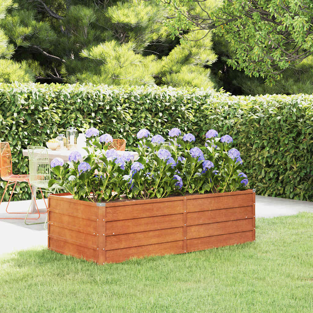 8720287069812_m_en_hd_1 vidaXL Garden Raised Bed Rusty 160x80x45 cm Corten Steel - Image 1