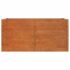 vidaXL Garden Raised Bed Rusty 160x80x77 cm Corten Steel - Image 4