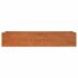 vidaXL Garden Raised Bed Rusty 240x80x45 cm Corten Steel - Image 4