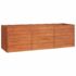 vidaXL Garden Raised Bed Rusty 240x80x77 cm Corten Steel - Image 2