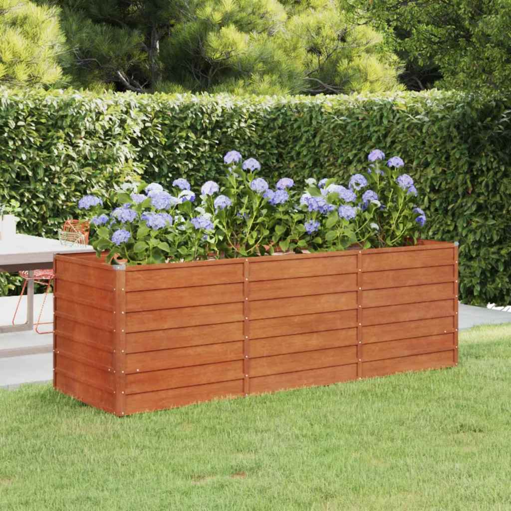 8720287069843_m_en_hd_1 vidaXL Garden Raised Bed Rusty 240x80x77 cm Corten Steel - Image 1