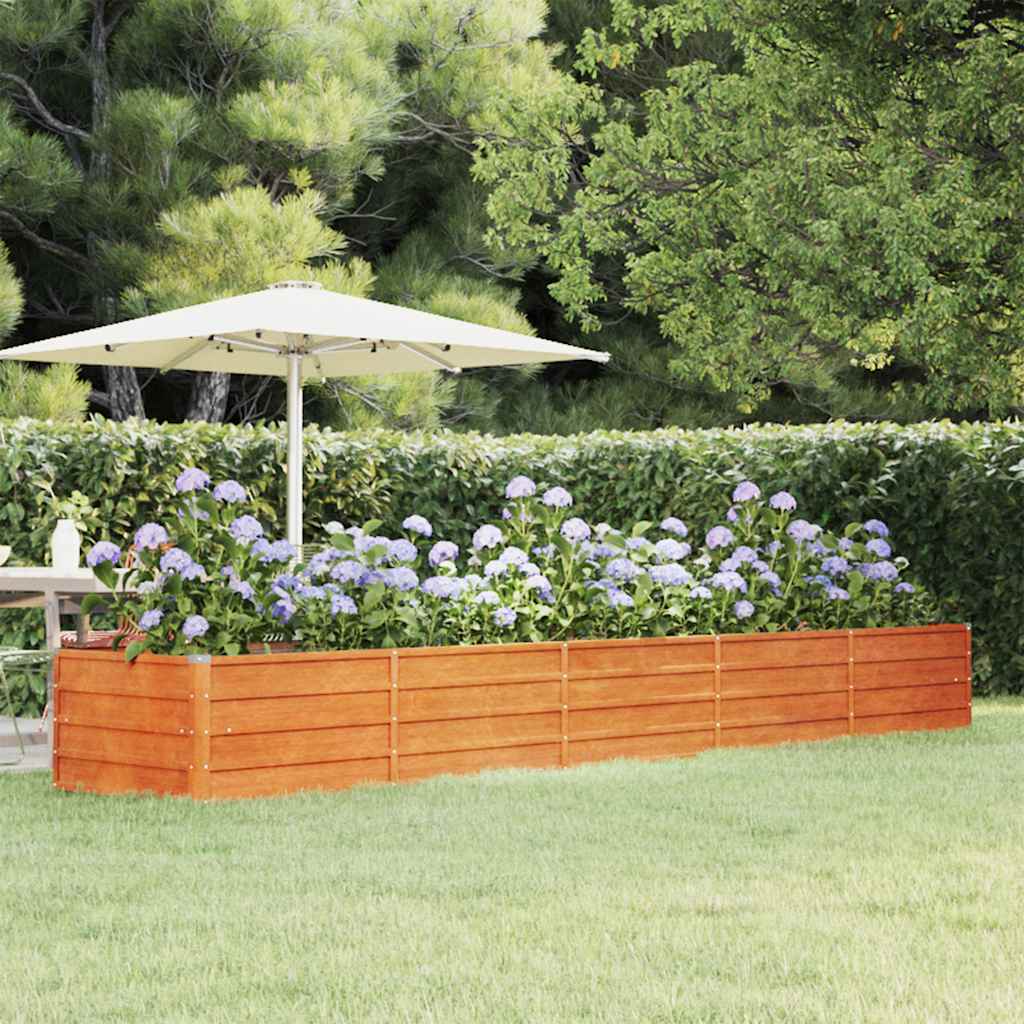 8720287069874_m_en_hd_1 vidaXL Garden Raised Bed Rusty 400x80x45 cm Corten Steel - Image 1