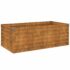 vidaXL Garden Raised Bed 100x50x36 cm Corten Steel - Image 2