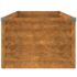 vidaXL Garden Raised Bed 100x50x36 cm Corten Steel - Image 5