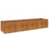 vidaXL Garden Raised Bed 194x50x36 cm Corten Steel - Image 2