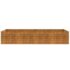 vidaXL Garden Raised Bed 194x50x36 cm Corten Steel - Image 4