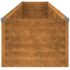vidaXL Garden Raised Bed 386x50x36 cm Corten Steel - Image 5