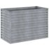 vidaXL Garden Raised Bed 100x50x69 cm Corten Steel - Image 3