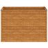 vidaXL Garden Raised Bed 100x50x69 cm Corten Steel - Image 4