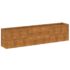 vidaXL Garden Raised Bed 291x50x69 cm Corten Steel - Image 2