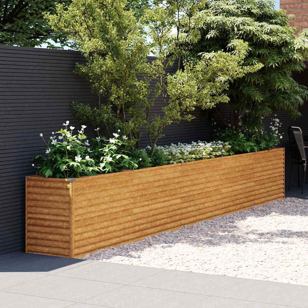 8720287070115_m_en_hd_1 vidaXL Garden Raised Bed 482x50x69 cm Corten Steel - Image 1