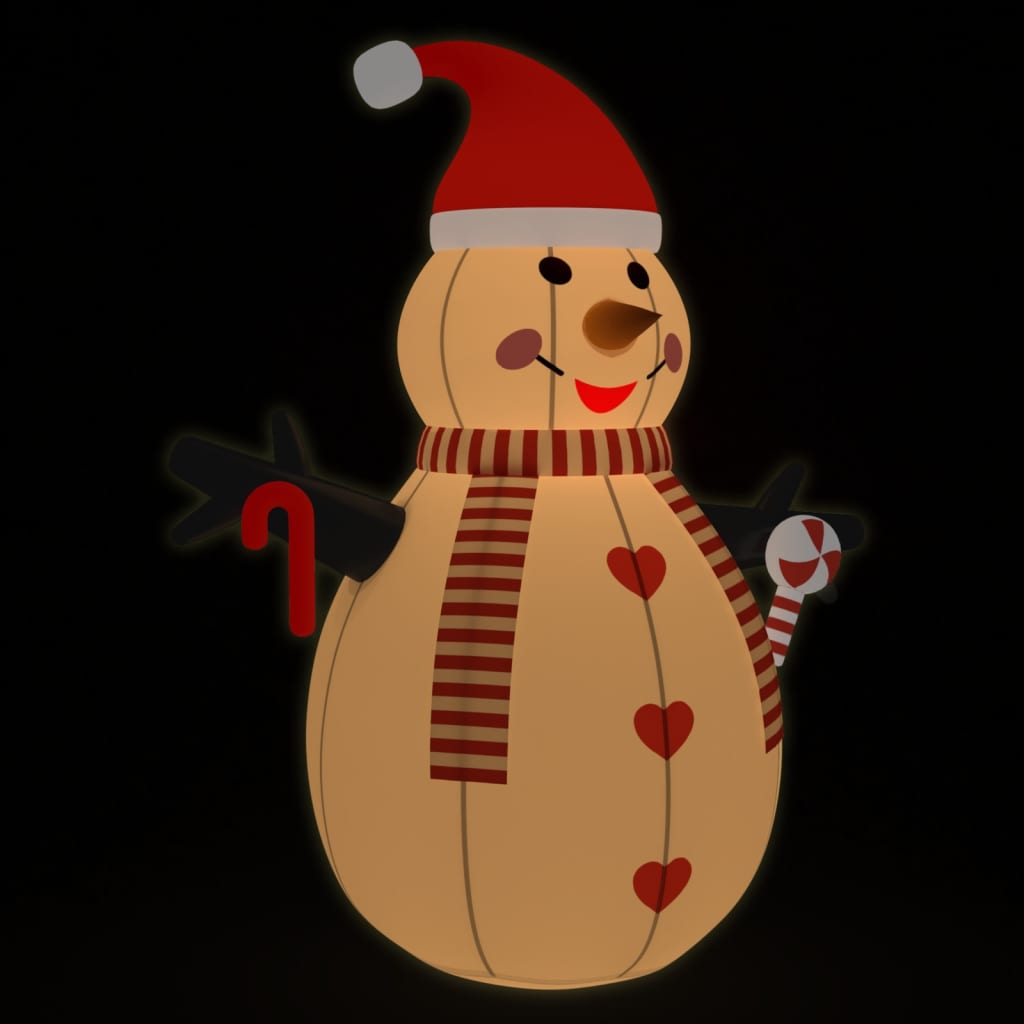 8720287070573_a_en_hd_1 vidaXL Inflatable Snowman with LEDs 300 cm - Image 2
