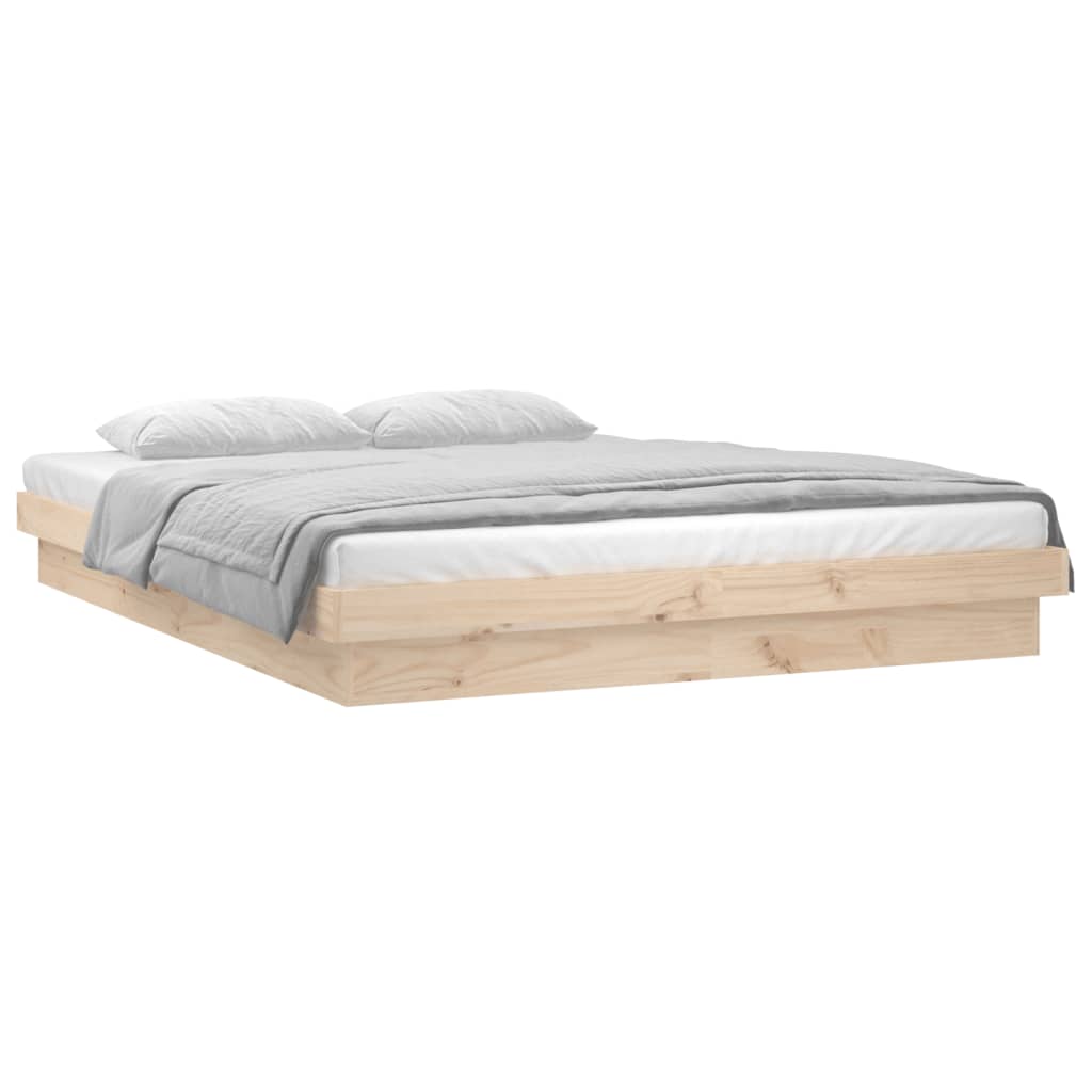 8720287071655_g_en_hd_1 vidaXL LED Bed Frame without Mattress 150x200 cm Solid Wood - Image 3