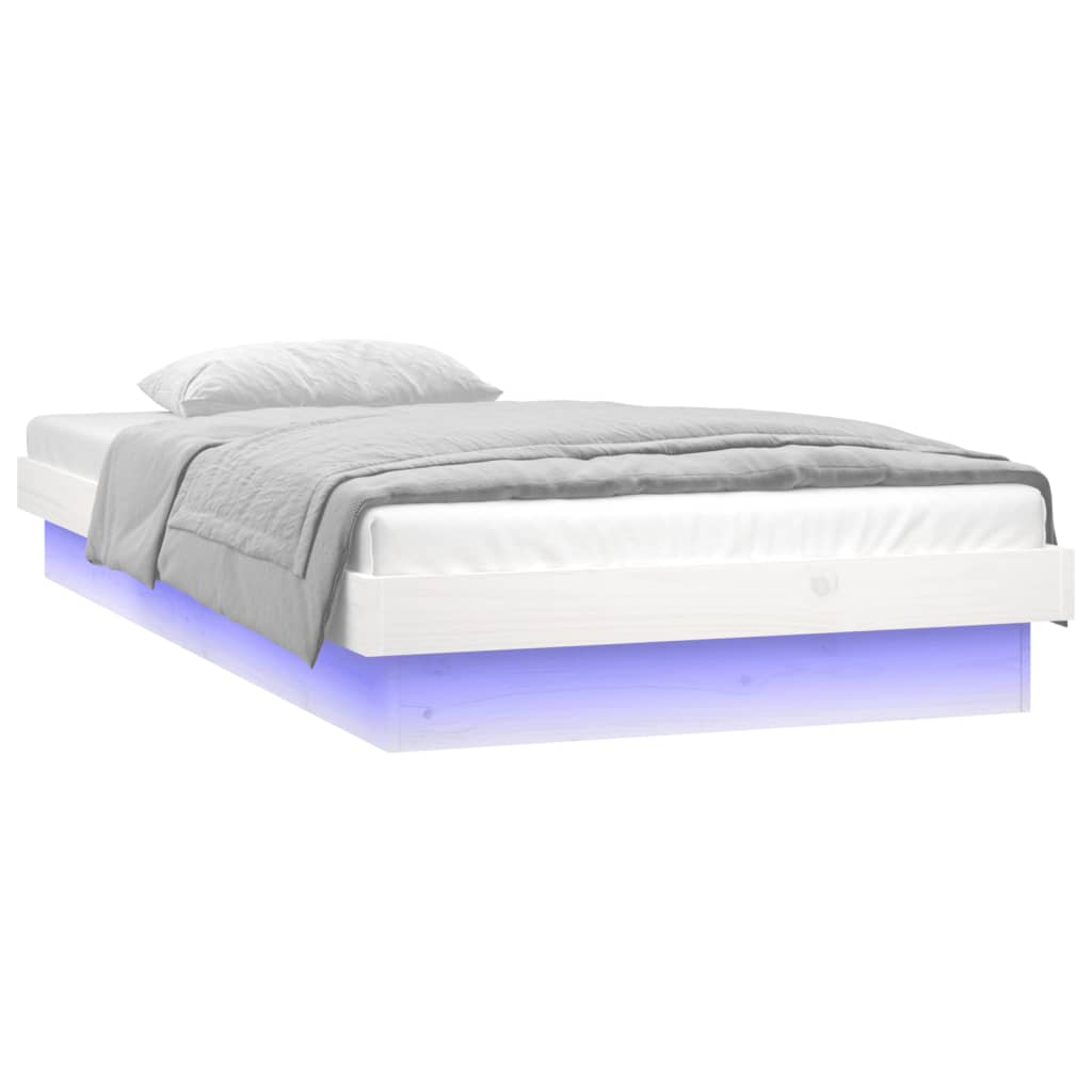 8720287071914_g_en_hd_3 vidaXL LED Bed Frame without Mattress White 90x190 cm Solid Wood - Image 5