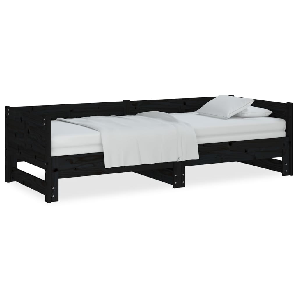 8720287072447_a_en_hd_1 vidaXL Pull-out Day Bed without Mattress Black 2x(90x190) cm - Image 2