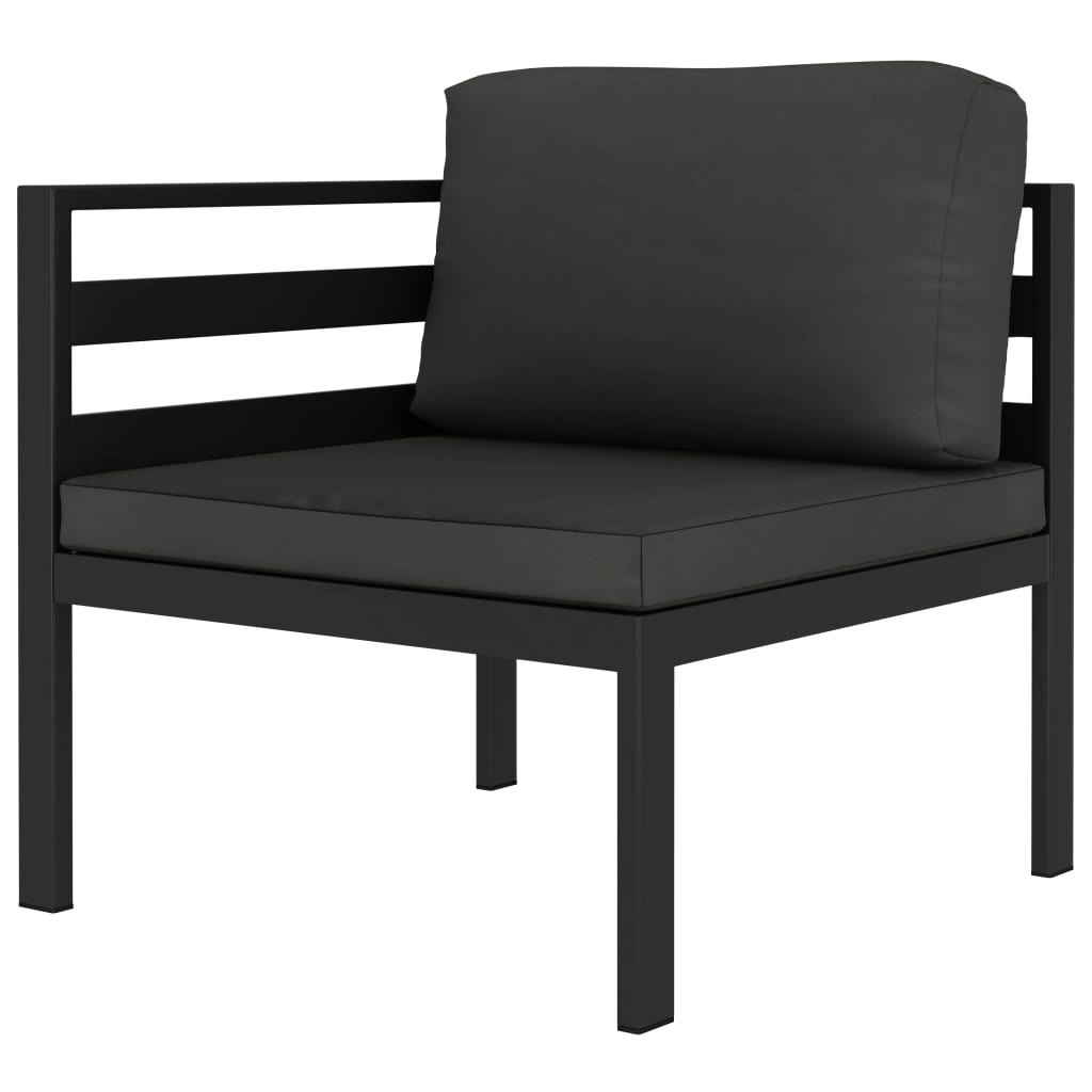 8720287077404_g_en_hd_1 vidaXL 3 Piece Garden Lounge Set with Cushions Aluminium Anthracite - Image 3