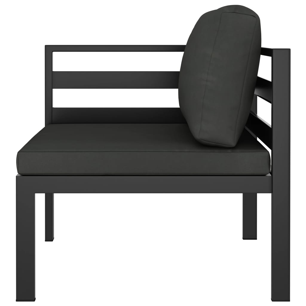 8720287077404_g_en_hd_2 vidaXL 3 Piece Garden Lounge Set with Cushions Aluminium Anthracite - Image 4