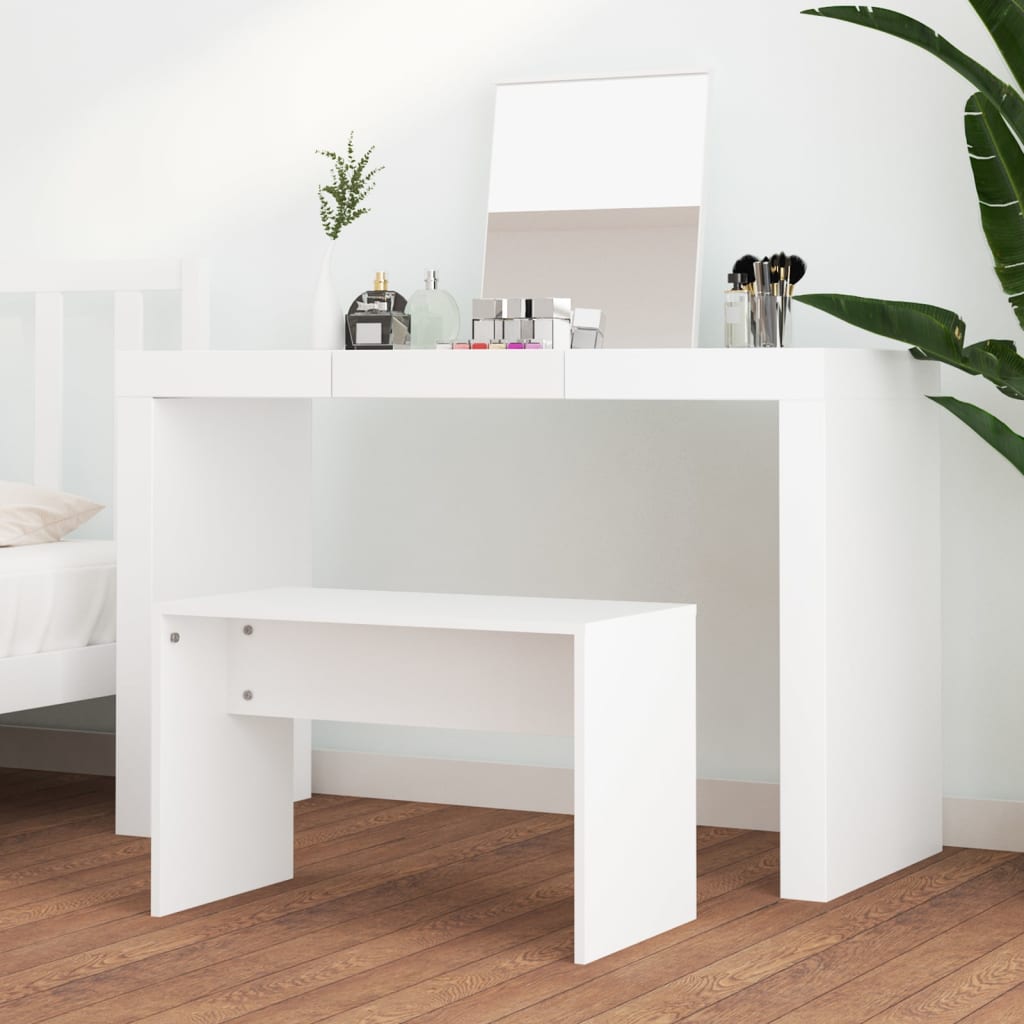 8720287078029_g_en_hd_1 vidaXL Dressing Stool White 70x35x45 cm Engineered Wood - Image 3