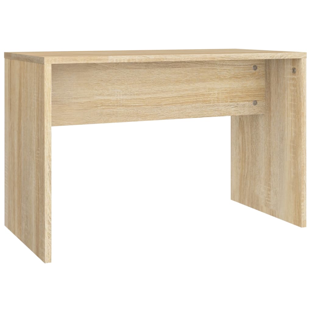 8720287078043_a_en_hd_1 vidaXL Dressing Stool Sonoma Oak 70x35x45 cm Engineered Wood - Image 2