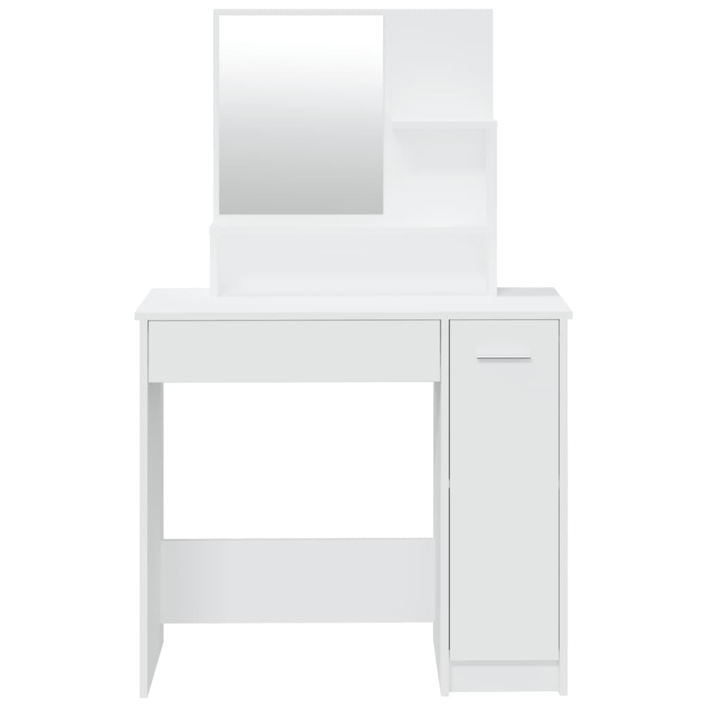 8720287078128_g_en_hd_4 vidaXL Dressing Table with Mirror White 86.5x35x136 cm - Image 7