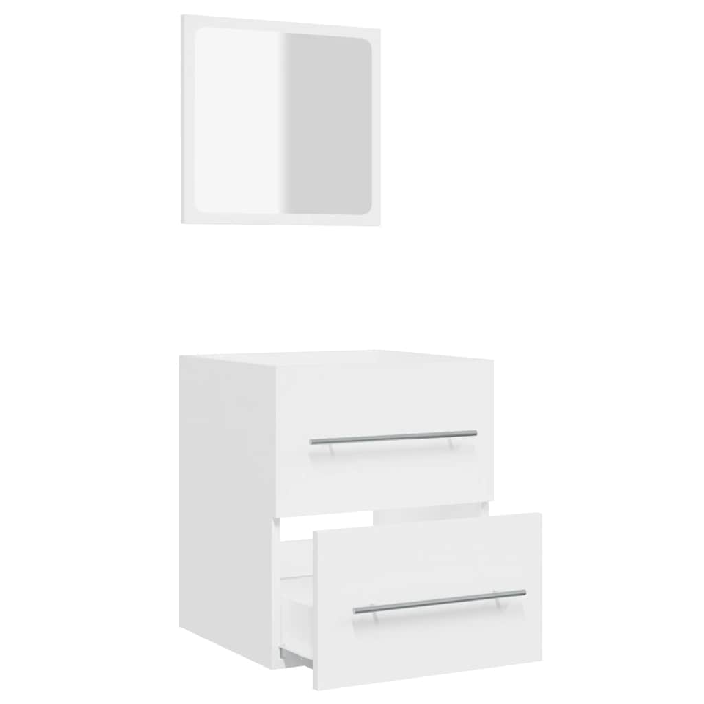 8720287078272_g_en_hd_4 vidaXL Bathroom Cabinet with Mirror White 41x38.5x48 cm - Image 6