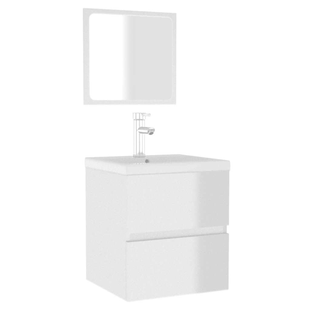 8720287078364_g_en_hd_2 vidaXL Bathroom Cabinet with Mirror High Gloss White Engineered Wood - Image 4