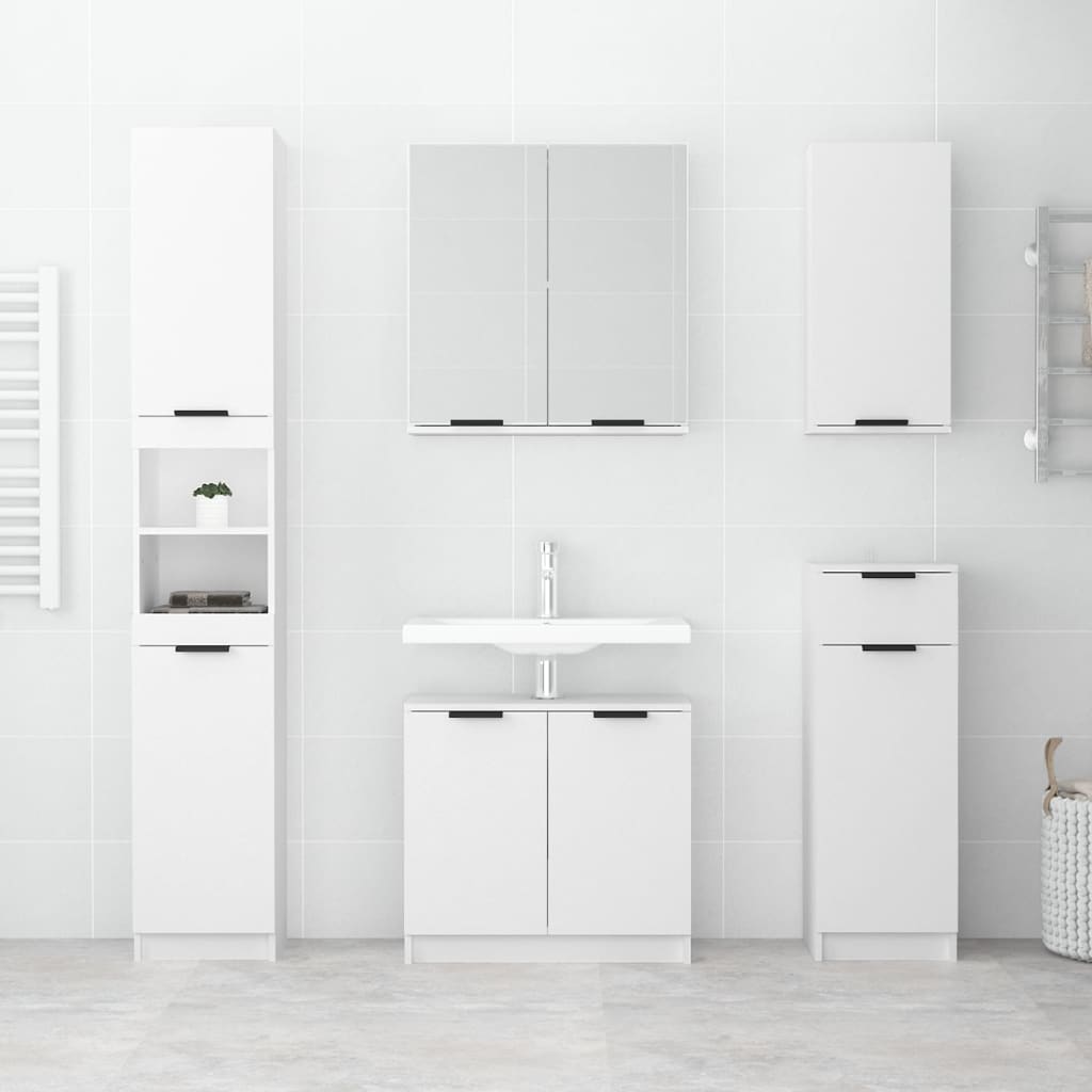 8720287079026_g_en_hd_1 vidaXL Wall-mounted Bathroom Cabinet White 32x20x67 cm - Image 3