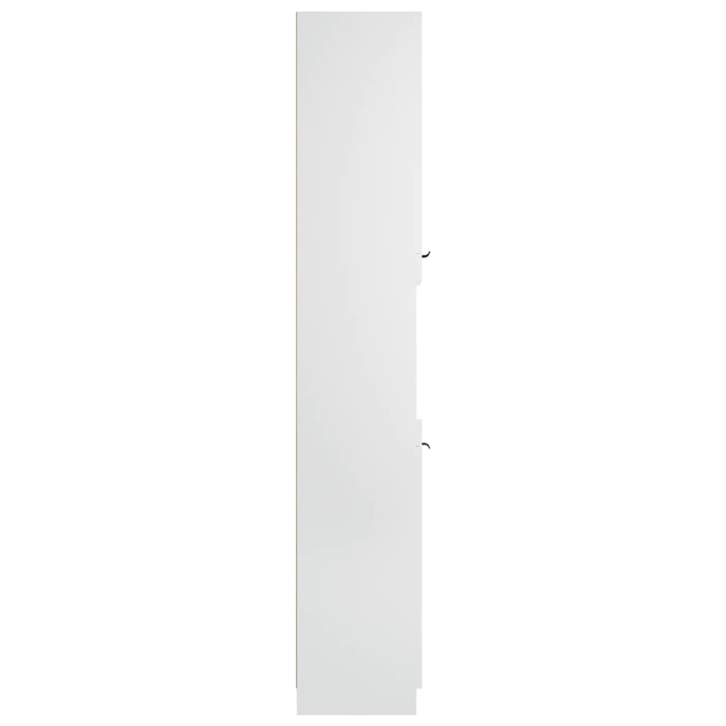 8720287079170_g_en_hd_7 vidaXL Bathroom Cabinet White 32x34x188.5 cm Engineered Wood - Image 9